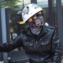 3c Certified motorcycle locomotive electric car helmet Retro gang personality baseball hat men and women and duck tongue hat summer