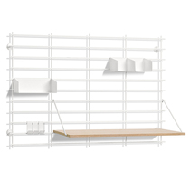 Strings European style modern simple storage finishing shelf Wrought iron pylons storage rack wall rack
