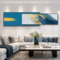 Nordic blue abstract color Art living room decoration painting sofa background wall hanging painting modern simple bedroom mural
