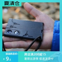 Multi-function combination tool card saber card outdoor folding knife Universal portable portable life-saving equipment Field camping
