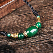 Ethnic style red agate jewelry short necklace original handwoven accessories Joker choker ornaments neck chain female