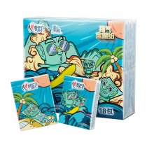 Heart phase Inprint National treasure joint handkerboard Paperone 18 packs