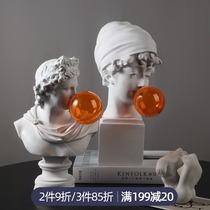 European Venus statue ornaments Nordic luxury home porch decorations plaster portrait model room decorations