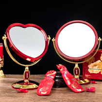 Wedding Supplies Great Brides brides house Wedding Dressings high-footed glass mirror Womens wedding accompanied by a make-up mirror