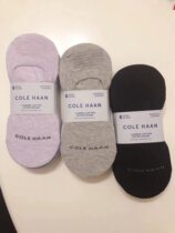 Canadian COLE HAAN womens spring and summer boat socks do not fall back double non-slip design 1 Group 6 pairs
