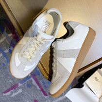 German shoes womens retro white shoes 2021 new womens shoes leather Joker board shoes soft sole comfortable summer single shoes