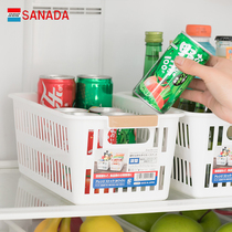Japan imported SANADA kitchen food storage basket bathroom washing storage basket finishing basket basket D-5030