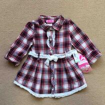 Girl Dress Girl Dress Spring Autumn Summer Long Sleeve Shirt Skirt Woman Baby Short Sleeve Dress 1-7 Year Old Girl Half Body Dress