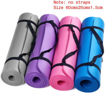 Yoga Mat Anti Skid Sports Fitness Mats 15Mm PVC pad gym pads