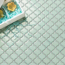 American country kiln change colored small lantern ceramic mosaic kitchen dining bar homestay porch background art brick