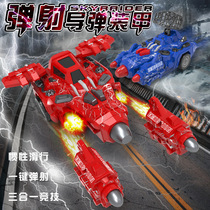 New childrens toy Inertia Car Radar Anti-aircraft Tank Missile can launch toy car boy model Toys