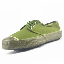 Low-help liberation shoes men yellow rubber shoes military training shoes yellow sneakers retro trendy shoes construction site labor protection rubber shoes Labor shoes