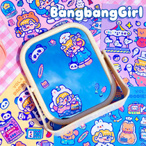 milkjoy stick with removable sticker phone shell DIY sticker waterproof diy phone shell No-mark computer sticker