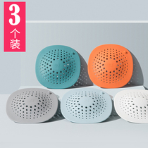 Sink anti-clogging artifact sewer filter floor drain cover bathroom hair kitchen sink hair filter