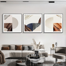 Modern simple living room decorative painting office tripty sofa background wall high-grade art designer hanging painting