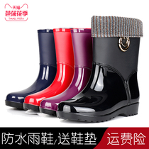 New fashion female boots wild velvet warm British thick wear-resistant anti-skid boots-music of the tide in tube outer wear autumn and winter