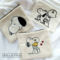 68 pack ins cartoon history * than lamb plush cute girl makeup bag bag bag bag anti-collision break