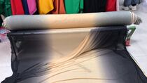 Gradient Color Dance Dress Fabric Black Gradient Meat Color Elastic Mesh Spandex Mesh Fabric Gradient Color elastic net