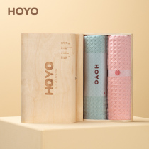 Japan hoyo and Yan towel Jane gift box 2 strips of pure cotton Home Absorbent Upscale Group Purchase Customized Companion Gift