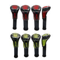 New golf club cap number one wooden rod sleeve 3 5 small chicken leg club protective cover exquisite embroidery