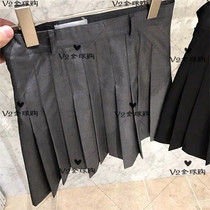Japan thom browne19 spring and summer thin waist pleated A skirt tb suit skirt