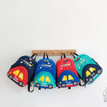 Kindergarten schoolbag girls 2-6 years old class boys anti-lost backpack baby childrens lightweight backpack tide