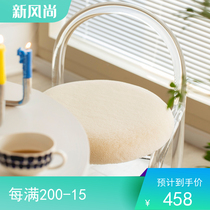 Transparent Makeup Chair Acrylic Single People Net Red Crystal Teenage Girl Design Light Lavish Modern Casual Dresser Stool