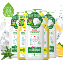 Sen Lijia Inlet Fruit and Vegetable Tableware Environmentally Friendly Debuts Family Aloe 500ml * 3 Lemon 500ml * 2