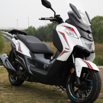 Sanyang JOYMAX Z300i Nine Sister Car Sticker Retrofit Sticker Full Car Stickler Pull Flowers Color Patch Film