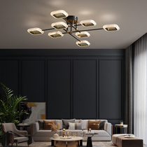 All-copper living room lamp light luxury post-modern simple atmosphere home bedroom ceiling lamp 2021 New Nordic lamps