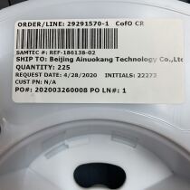 TX2 Module Connector Samtec REF-186138-02 SEAM-50-02 0-L-08-2-A-K-TR