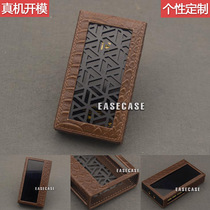 A6 models customized Hifiban leather sleeve HM1000 too upper Real leather protective sheath shell leather cover hollowed-out heat dissipation