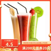 Heat Resistant Glass Water Glass Juice Cup Dessert Cup Salad Cup Milk Tea Cup drinks Cup Ice Cream Milkshake Cups