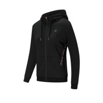 Special step womens sports coat 2020 winter New plus velvet warm hooded casual knitted top 980428940071