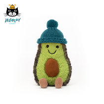 jellycat2020 UK genuine new product fun comfortable avocado blue plush toy for children