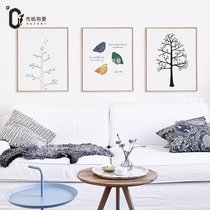 Cloth Paper With Love Warm Things Drawing Bedroom Decoration Painting Bedside Hanging Painting Children Room Creative Drawing Room Background Wall Painting