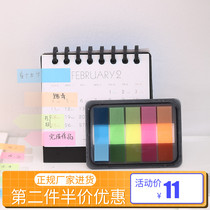 Dully Notes Note note note sticker indicator strip label sticker draft text article index sticker