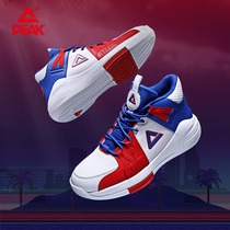 Peak basketball shoes mens 2022 autumn mens mesh breathable combat shoes non-slip wear-resistant sports shoes G