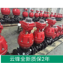 Pneumatic cast iron rubber lined natural rubber diaphragm valve Type diaphragm valve flange Pneumatic cast steel fluorine lined diaphragm valve