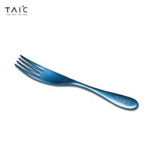 TAIC taikco pure titanium Western food fork household main fork handle fork children dessert salad fruit fork steak fork