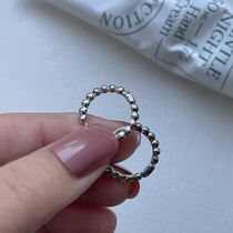 2022 new products Personality Round Earworm Buttons 925 Pure Silver Midnumber Earring Women Sleeping Bath No Need To Take Off