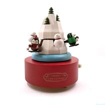 Taiwan jeancard Music box Music box Solid wood rotating children Childrens Day gift girl boyfriend