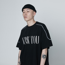 The Dirty Collection 20SS savior print soft texture cotton round neck short sleeve t-shirt