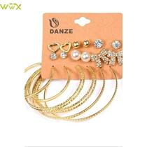 stud earrings for women created rhinestone earings earrings Set