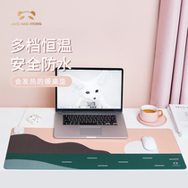 Cat Bear heating mouse pad warm table pad desktop heating super large electric heating warm winter office hand warm students