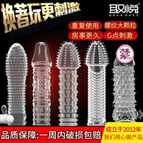 Mens Crystal Wolf Braces for Penis Turtle Head Training Orgasm Four Sexual Beasts Sexual supplies Women in the Desixian Series