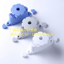 Factory direct test bench blue gray anti-bete bracket guide plate fixing clip retention clip aperture 12