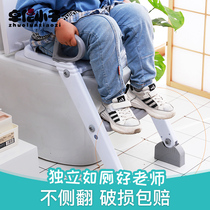 Children toilet Toilet Stairs Style men and women Baby Ladder Folded Rack Circle Cushion Kid Toilet Special Piss Basin