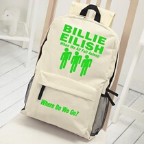 New Billie Eilish Pear star fans support surrounding bag backpack hip hop rap