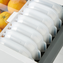 Japanese frozen crisper box with microwave oven Steamed Rice Box Office Workers Lunch Cartridge Cover Fridge Fruit Containing Box